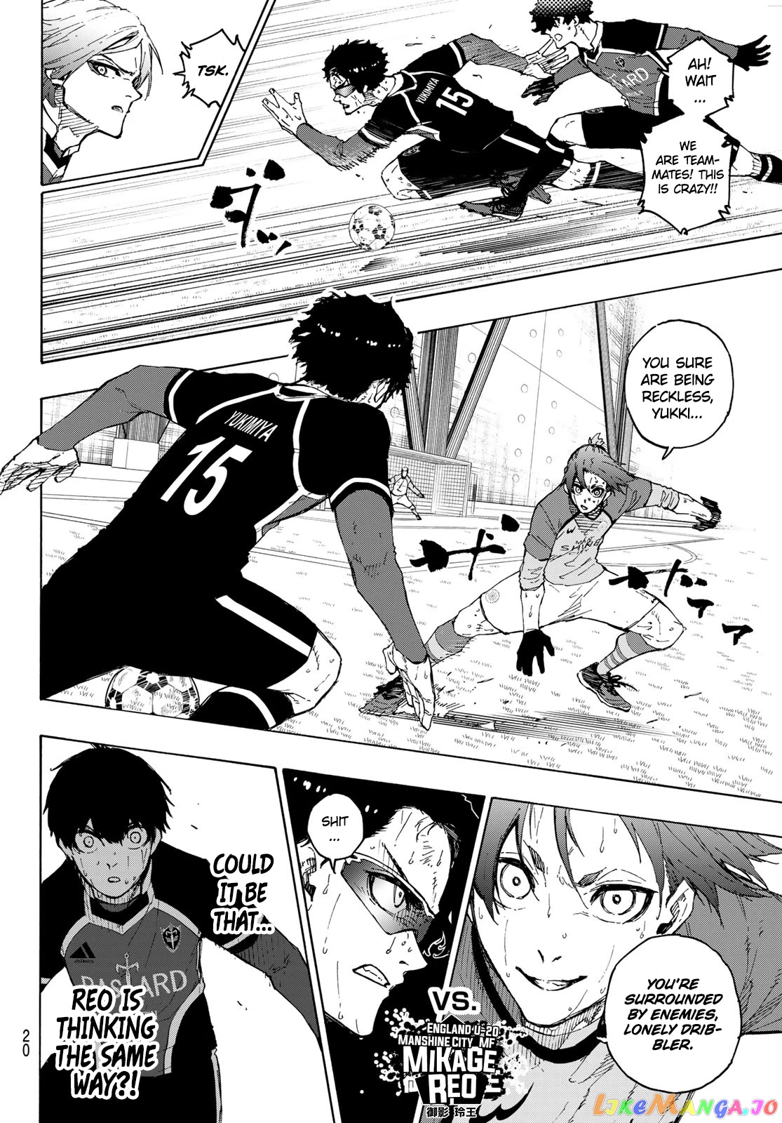 Blue Lock Chapter 197 - PAGE 8