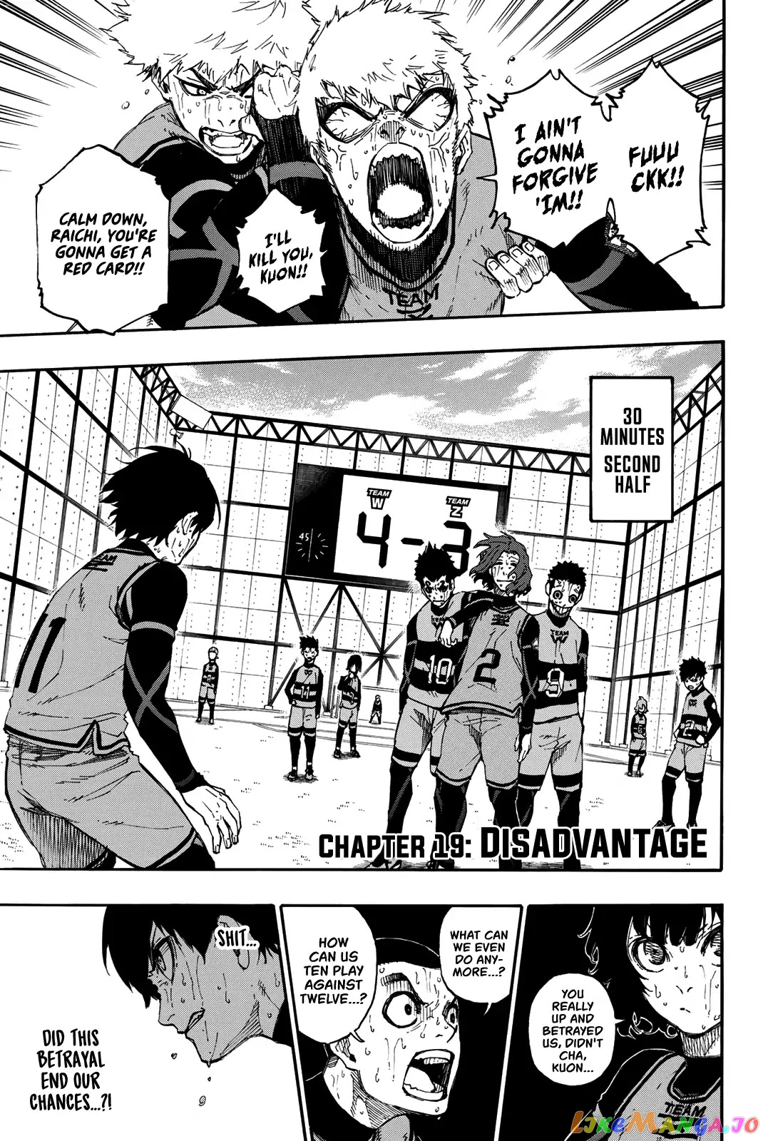 Blue Lock Chapter 19 - PAGE 1