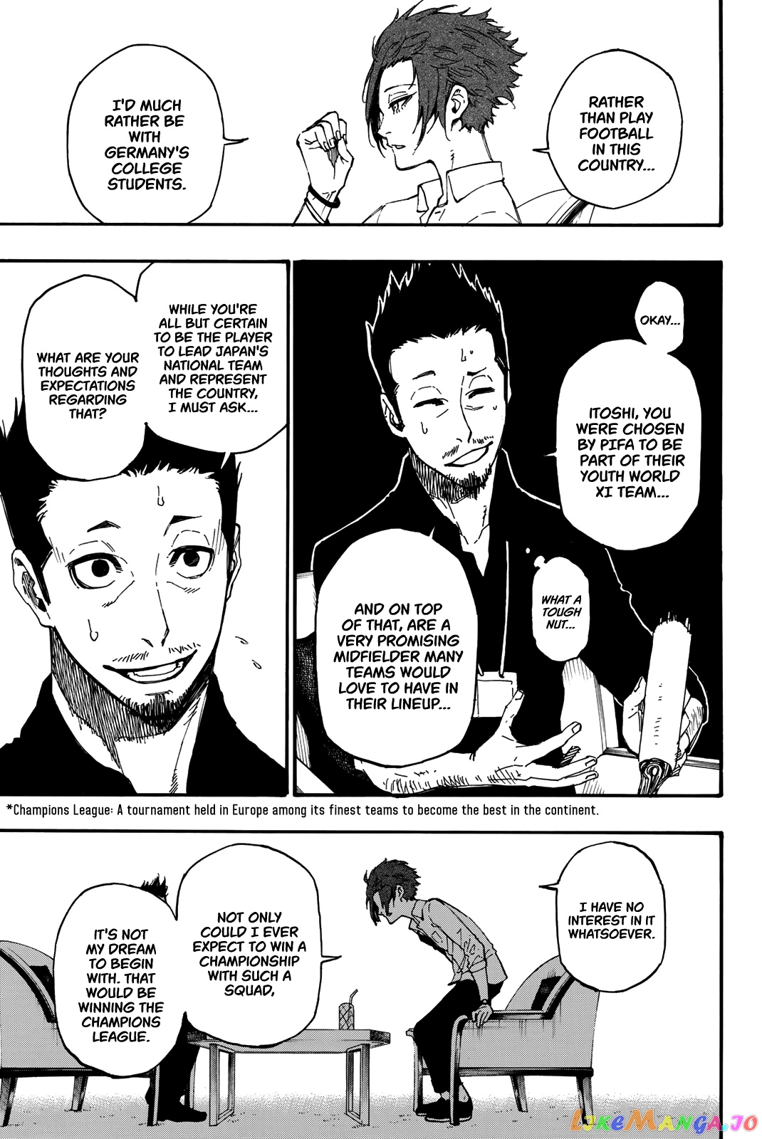 Blue Lock Chapter 4 - PAGE 3