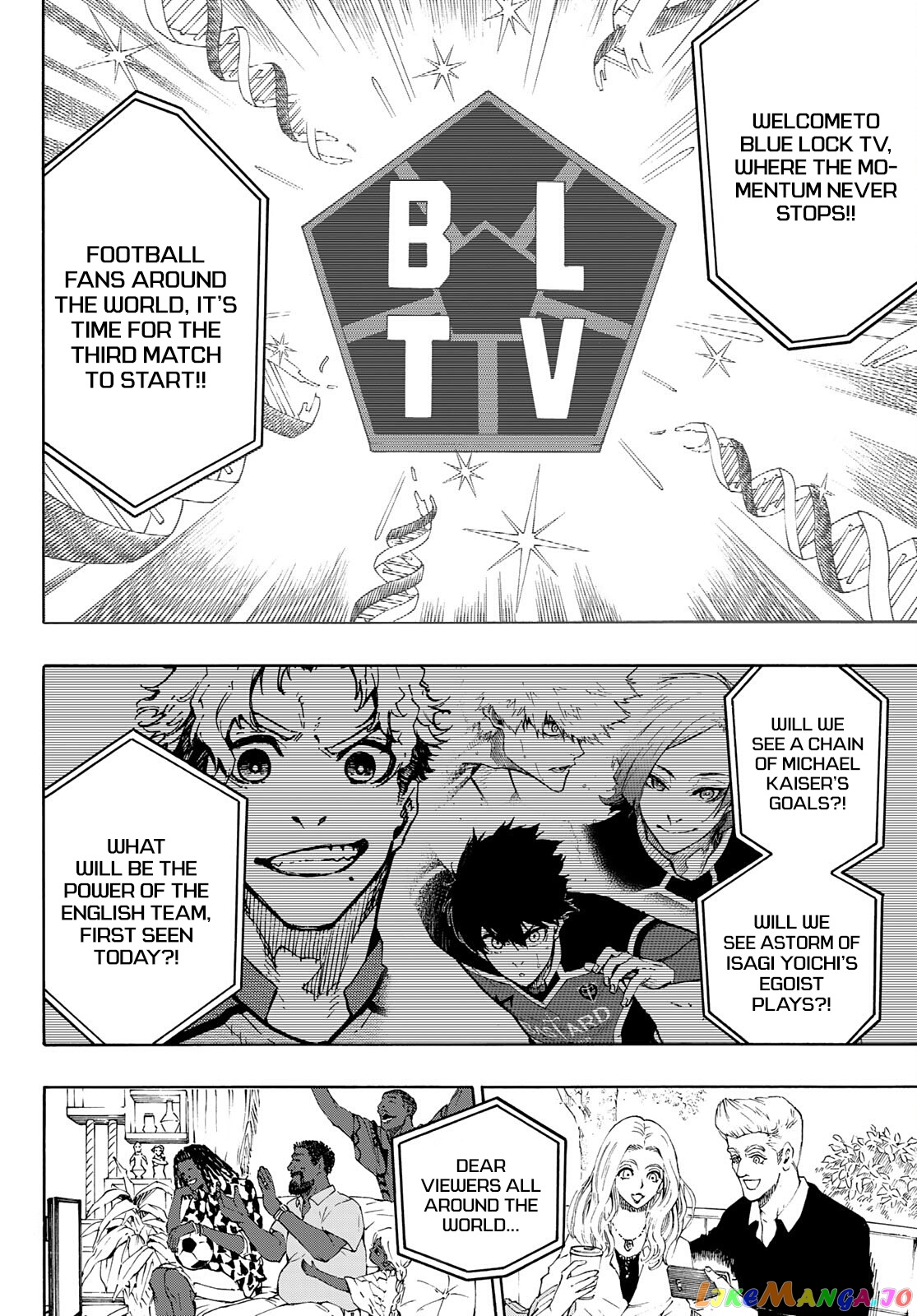 Blue Lock Chapter 174 - PAGE 2