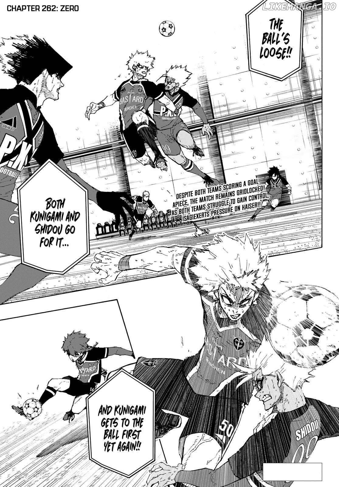 Blue Lock Chapter 262 - PAGE 0