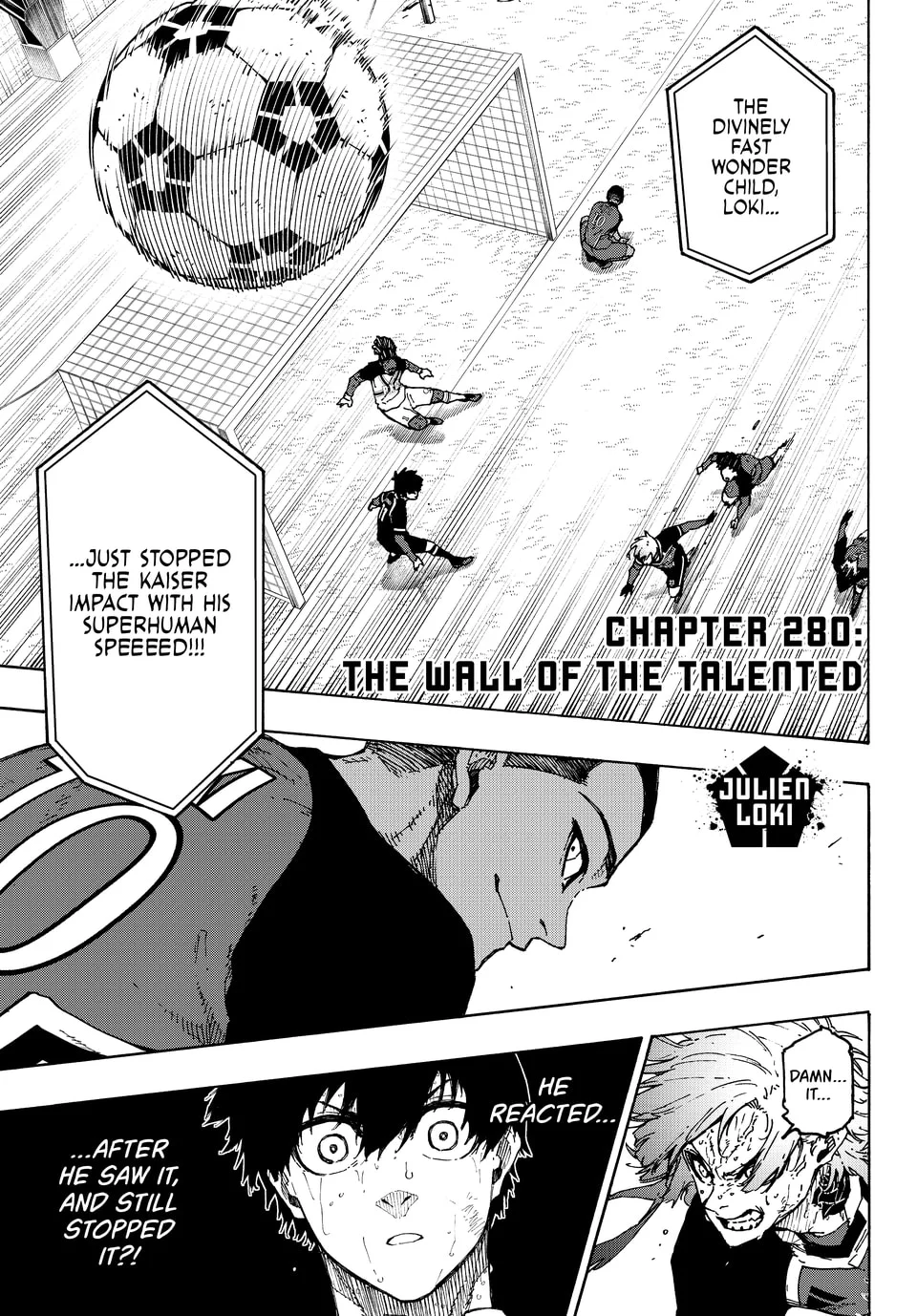 Blue Lock Chapter 280 - PAGE 0