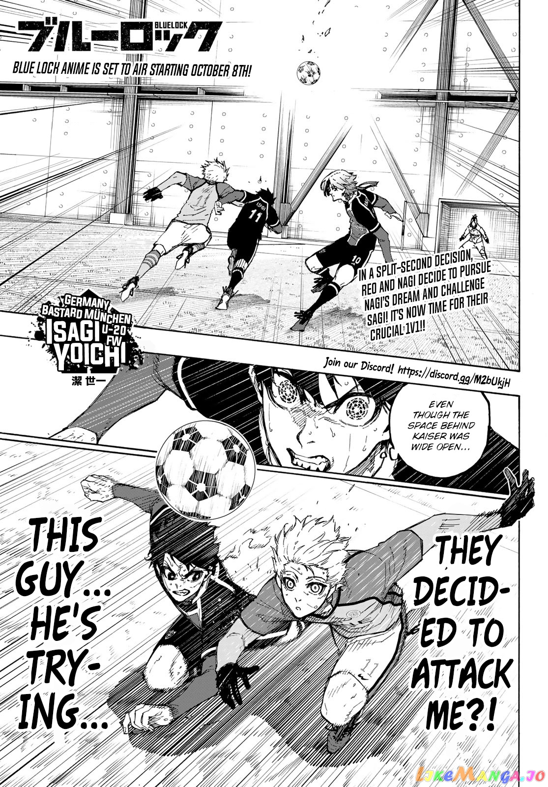 Blue Lock Chapter 190 - PAGE 2