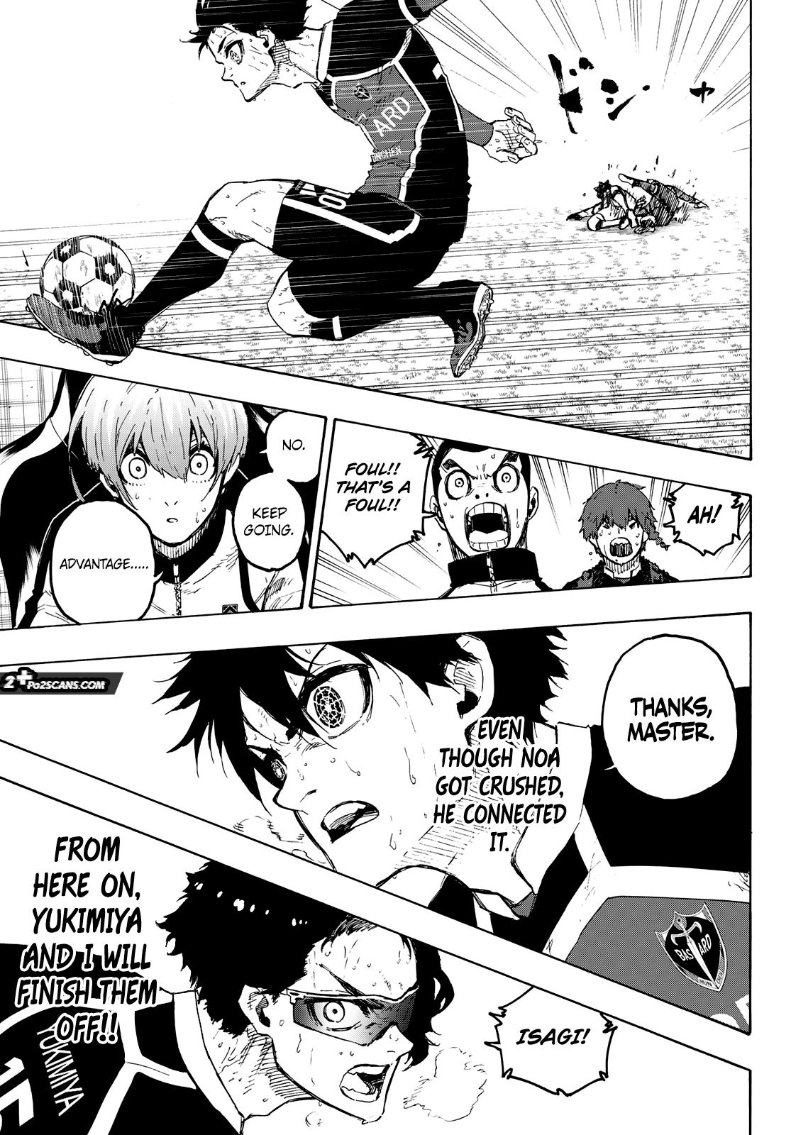 Blue Lock Chapter 225 - PAGE 12