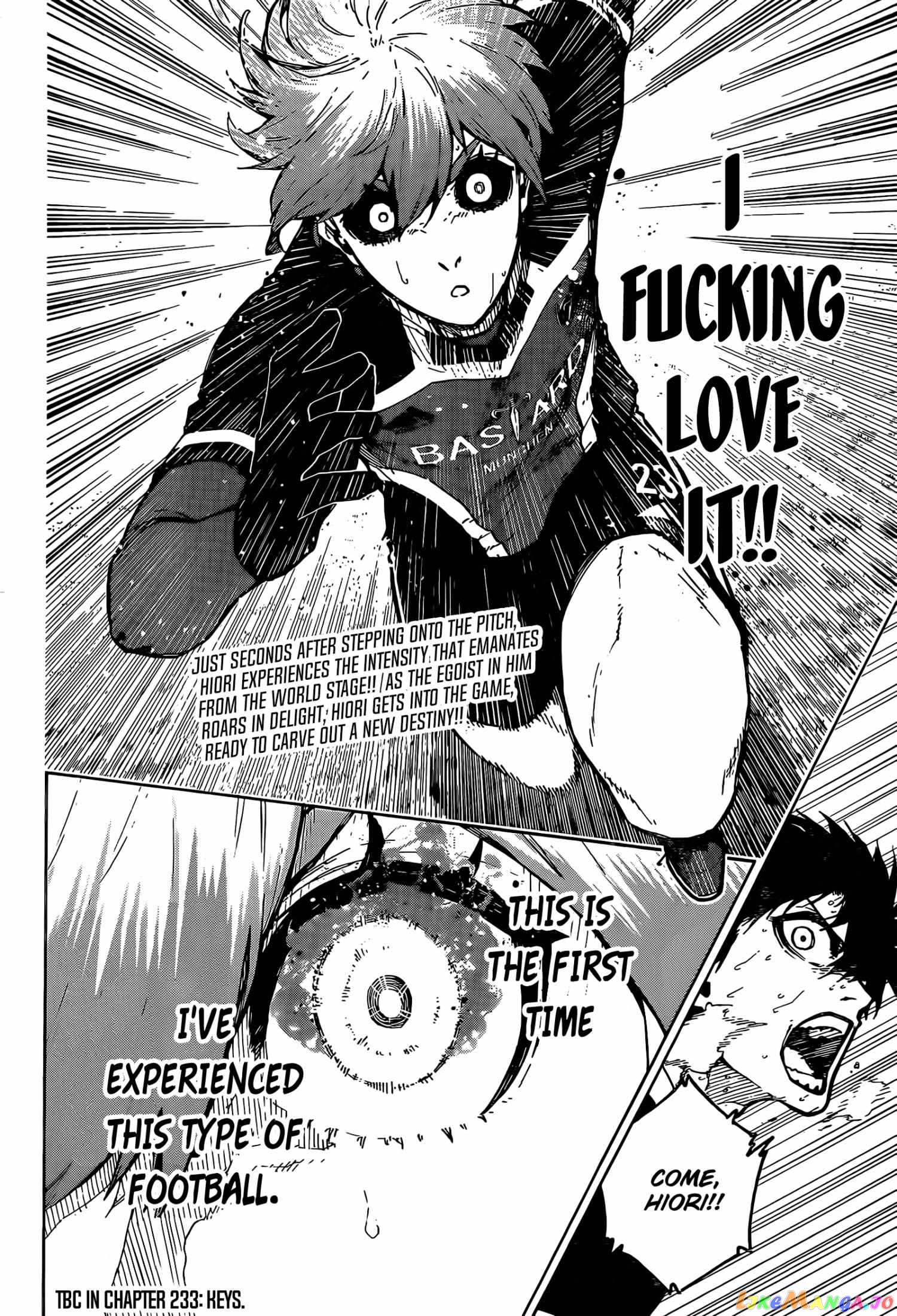 Blue Lock Chapter 232 - PAGE 21