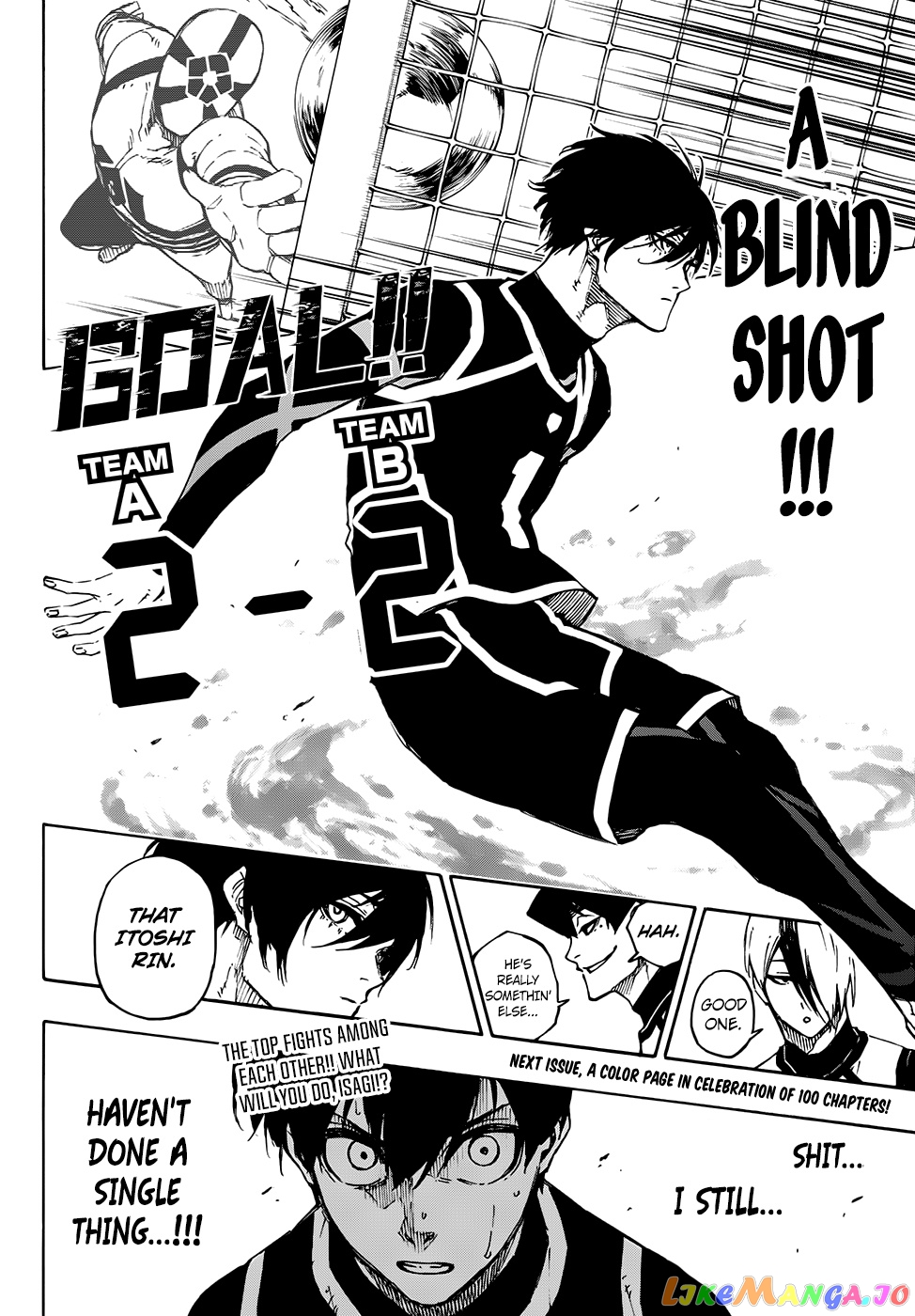 Blue Lock Chapter 99 - PAGE 17