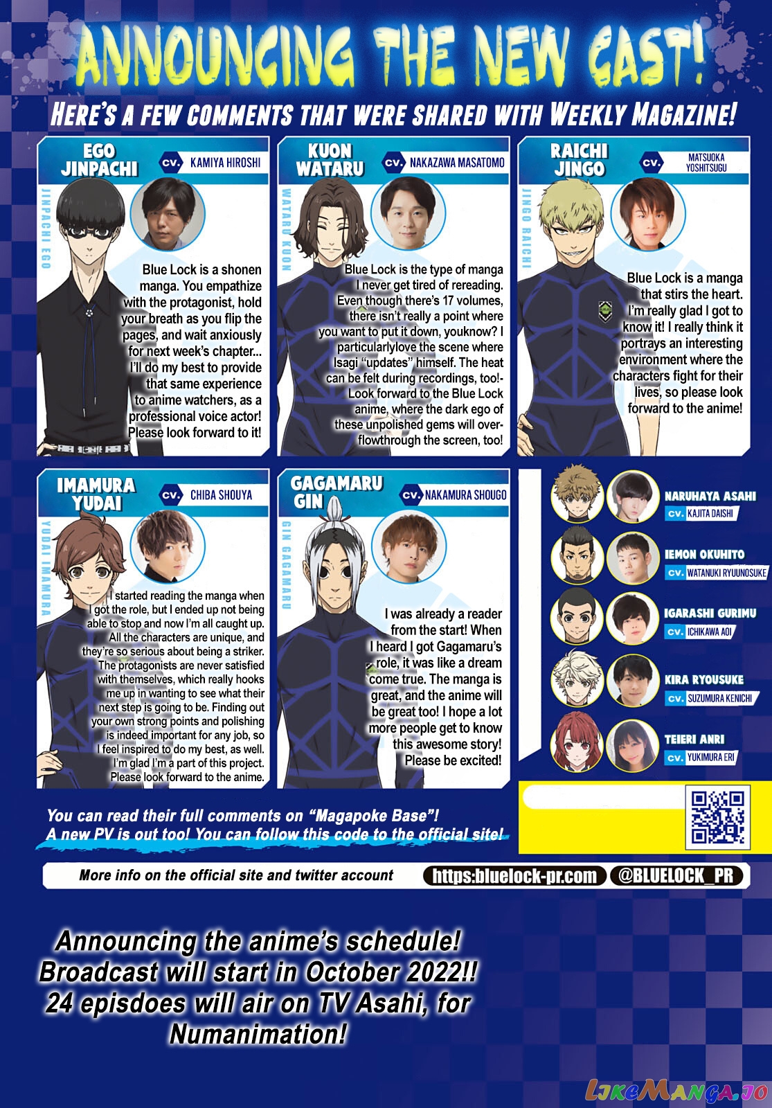 Blue Lock Chapter 173 - PAGE 1