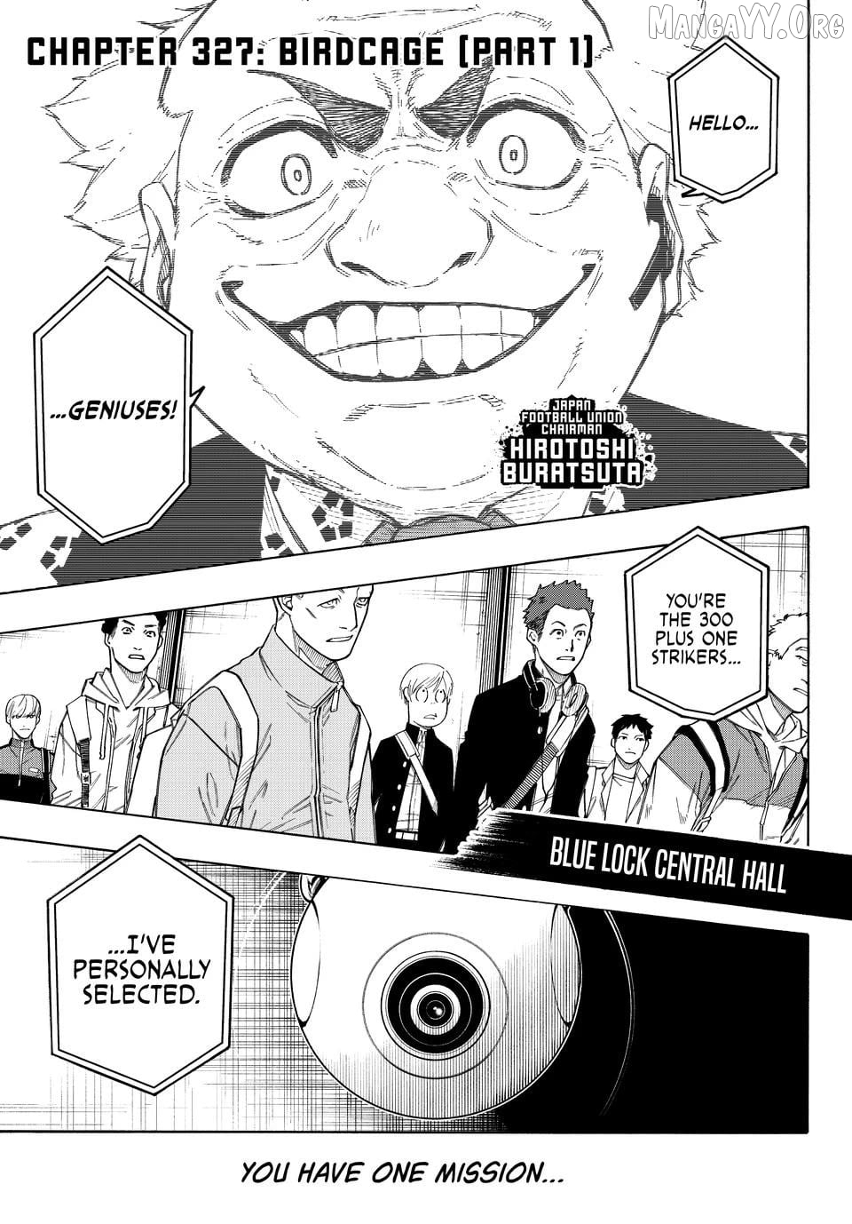 Blue Lock Chapter 327.1 - PAGE 0