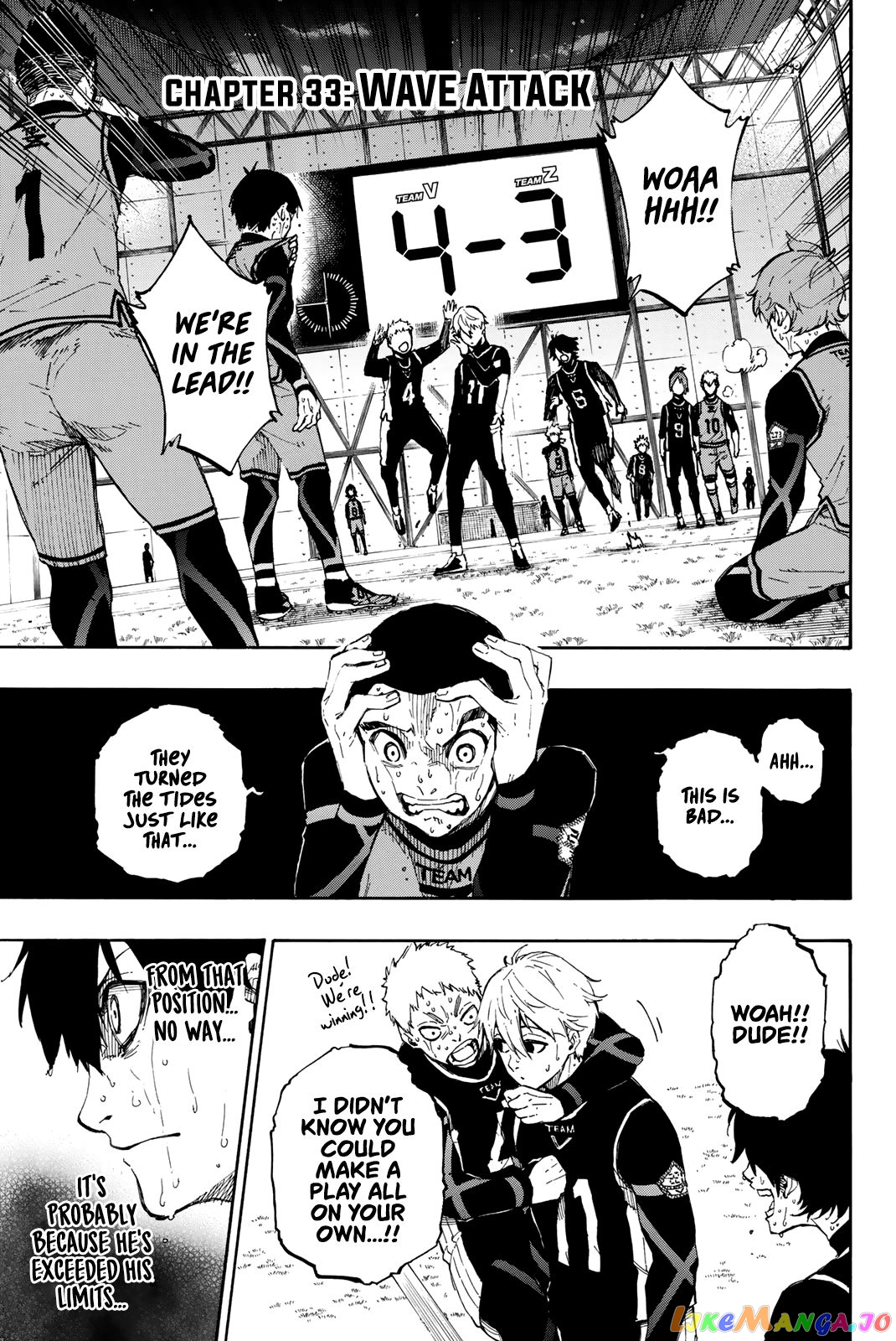 Blue Lock Chapter 33 - PAGE 1