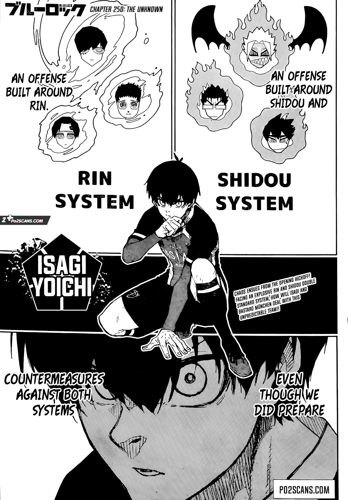 Blue Lock Chapter 250 - PAGE 1