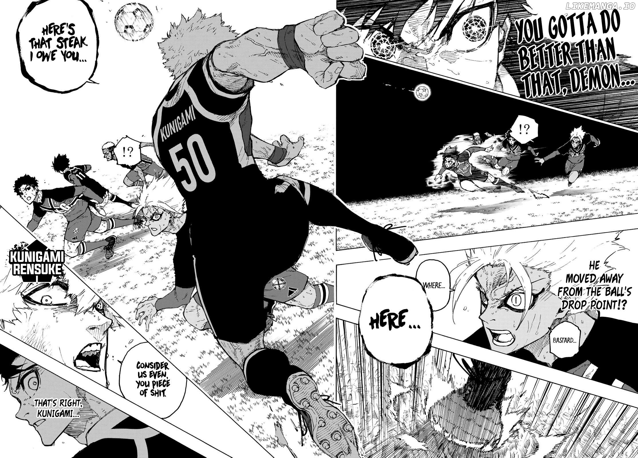 Blue Lock Chapter 257 - PAGE 4