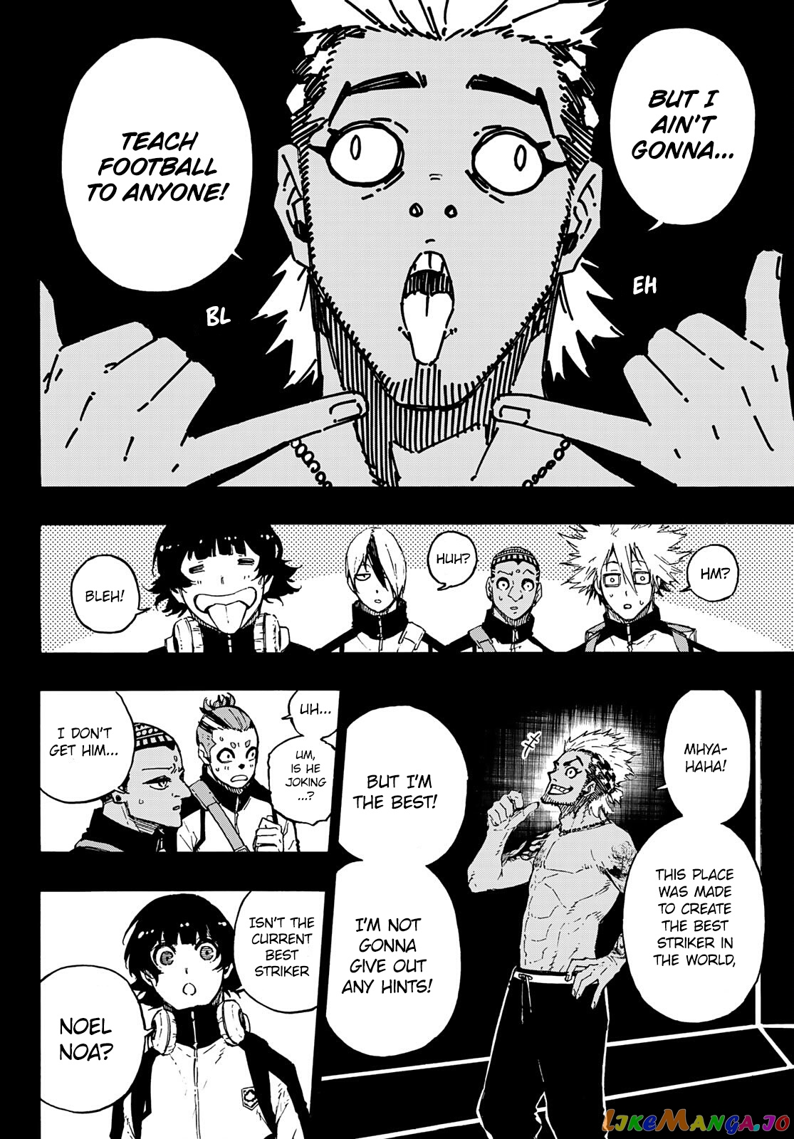 Blue Lock Chapter 160 - PAGE 4