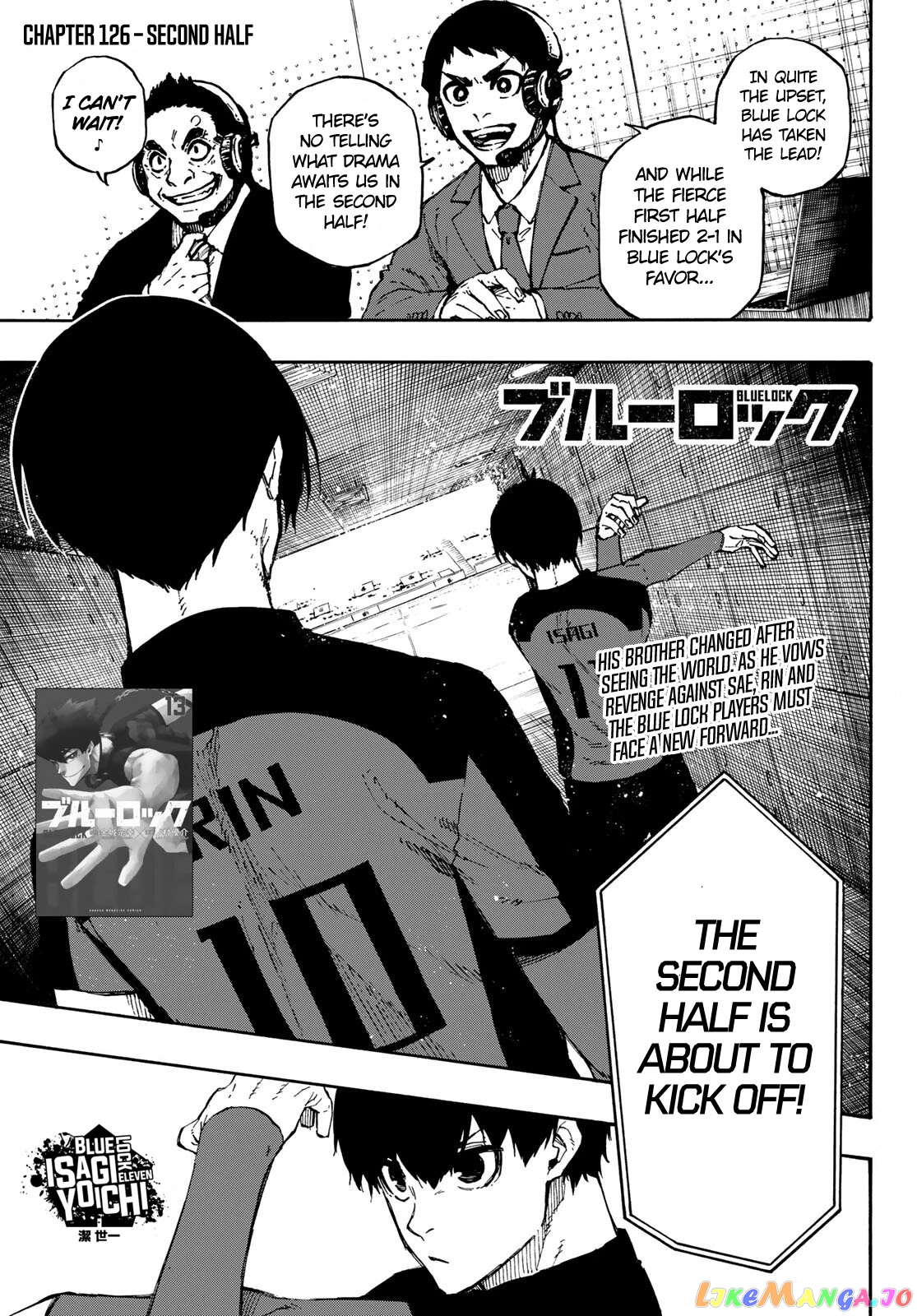 Blue Lock Chapter 126 - PAGE 0