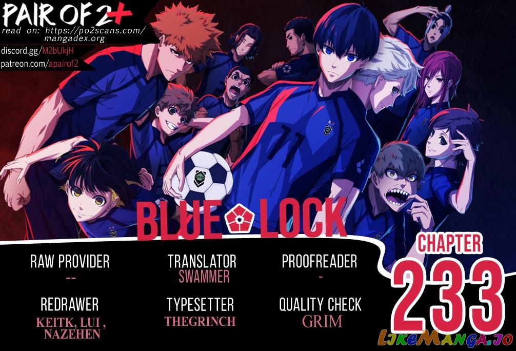 Blue Lock Chapter 233 - PAGE 0