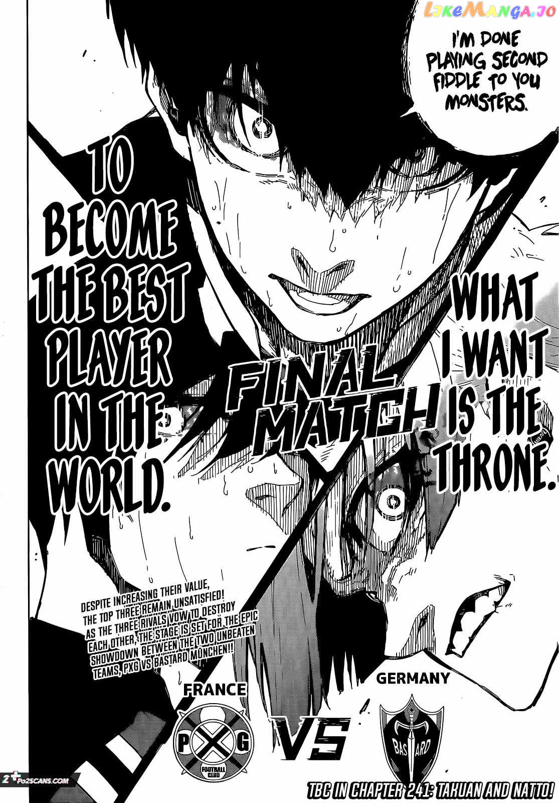 Blue Lock Chapter 240 - PAGE 20