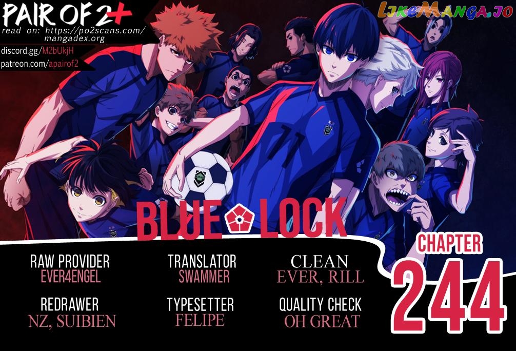 Blue Lock Chapter 244 - PAGE 0