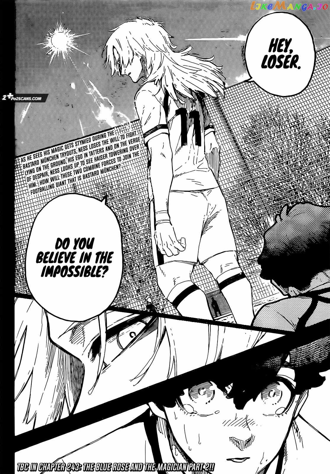 Blue Lock Chapter 242 - PAGE 19