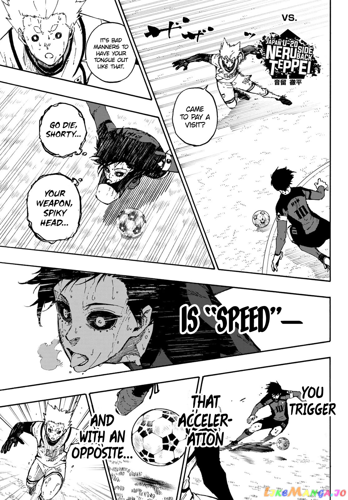 Blue Lock Chapter 144 - PAGE 8