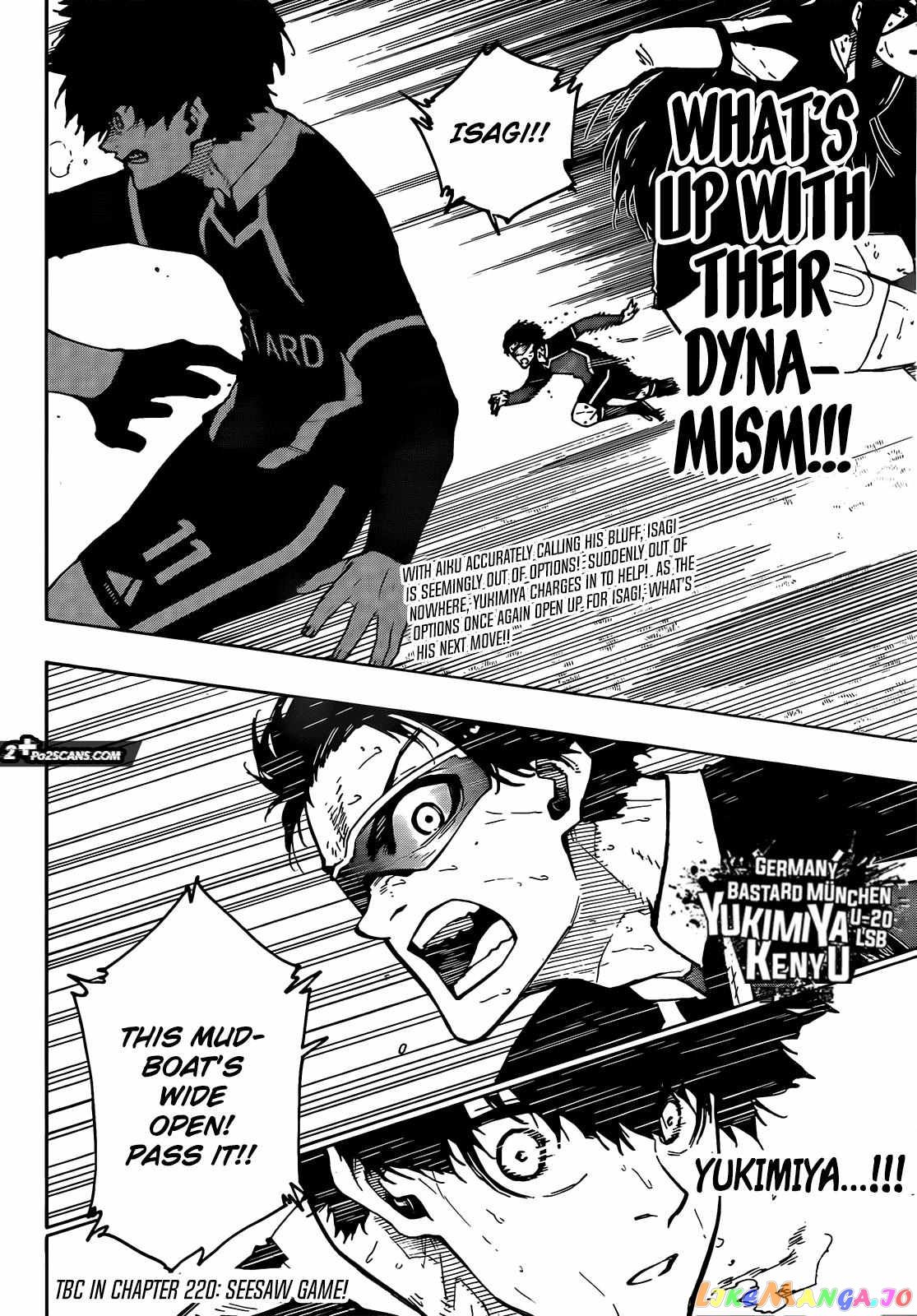 Blue Lock Chapter 219 - PAGE 19