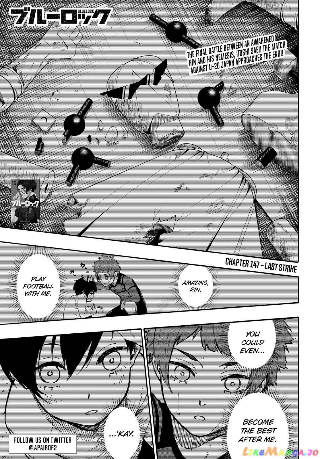 Blue Lock Chapter 147 - PAGE 1