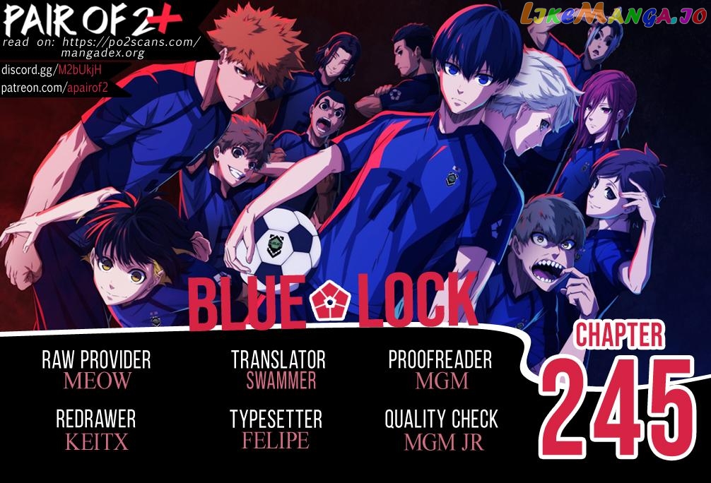 Blue Lock Chapter 245 - PAGE 0