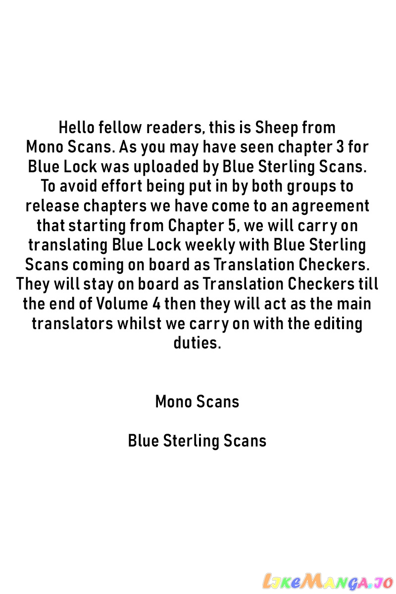 Blue Lock Chapter 4 - PAGE 24