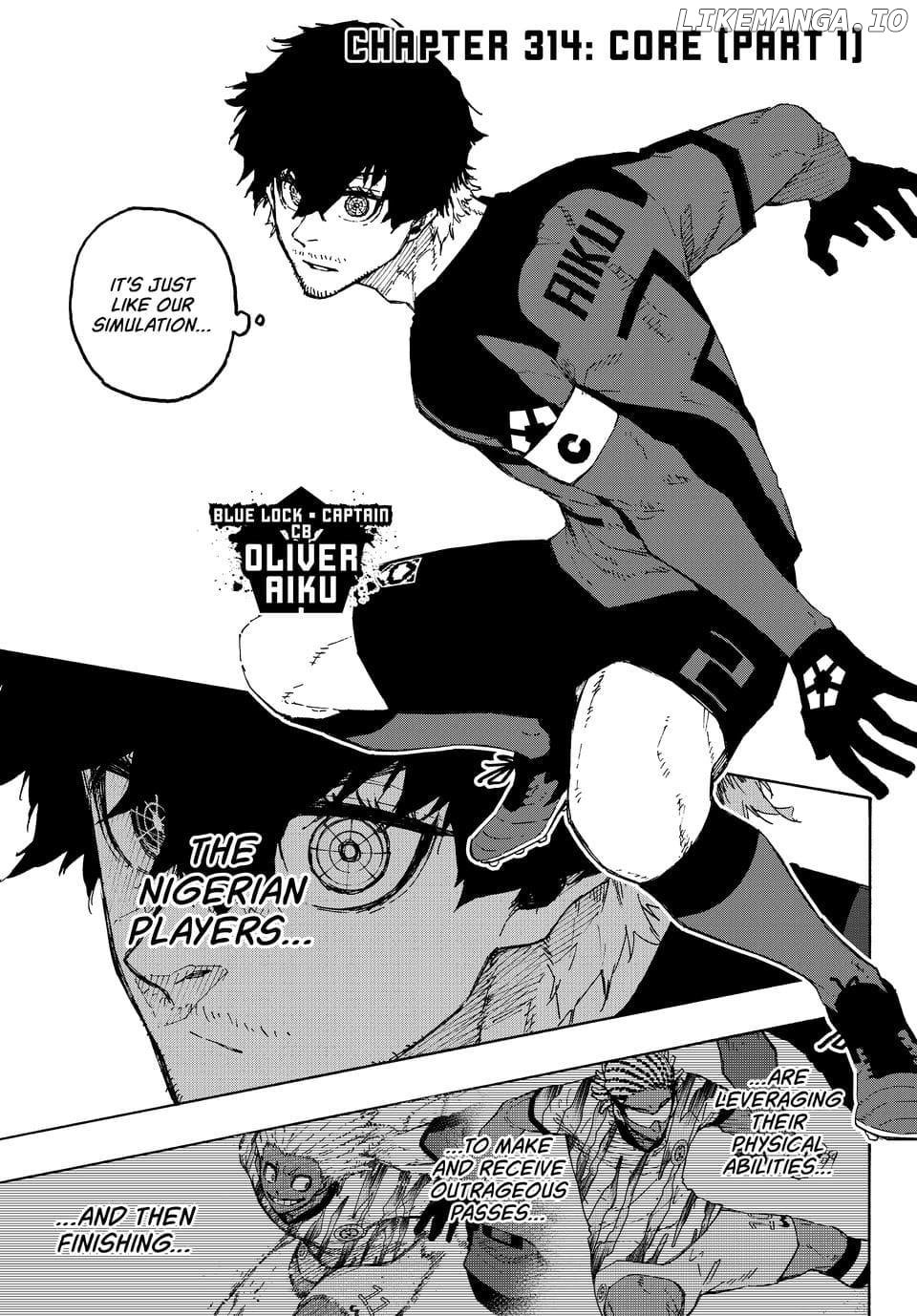 Blue Lock Chapter 314.1 - PAGE 0