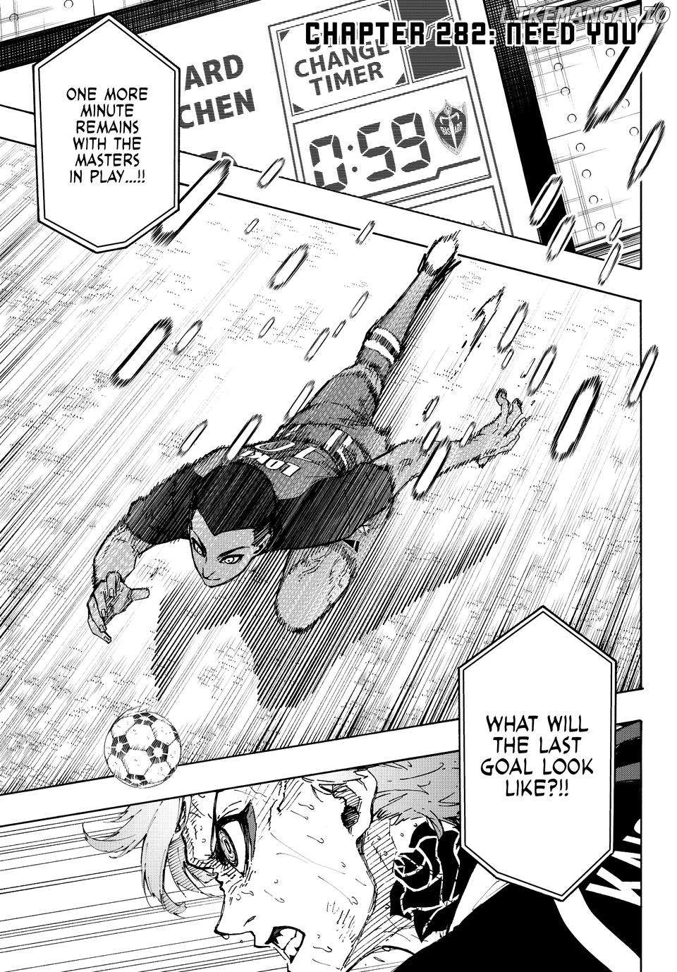Blue Lock Chapter 282 - PAGE 0