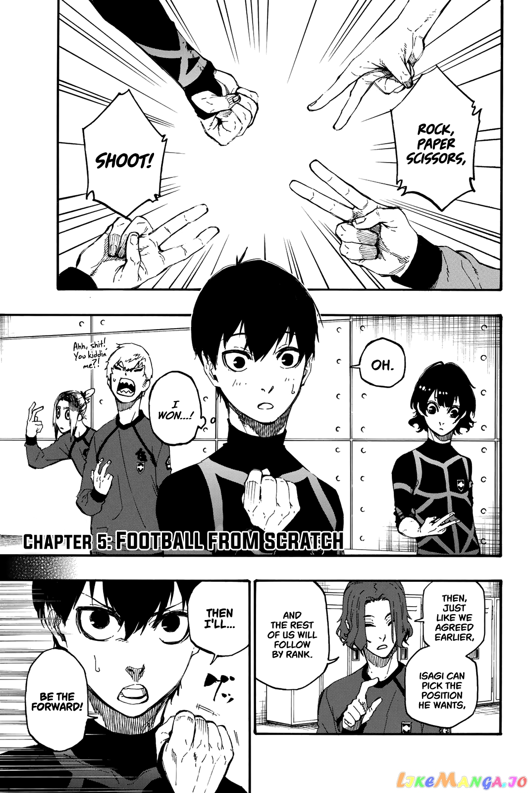 Blue Lock Chapter 5 - PAGE 5