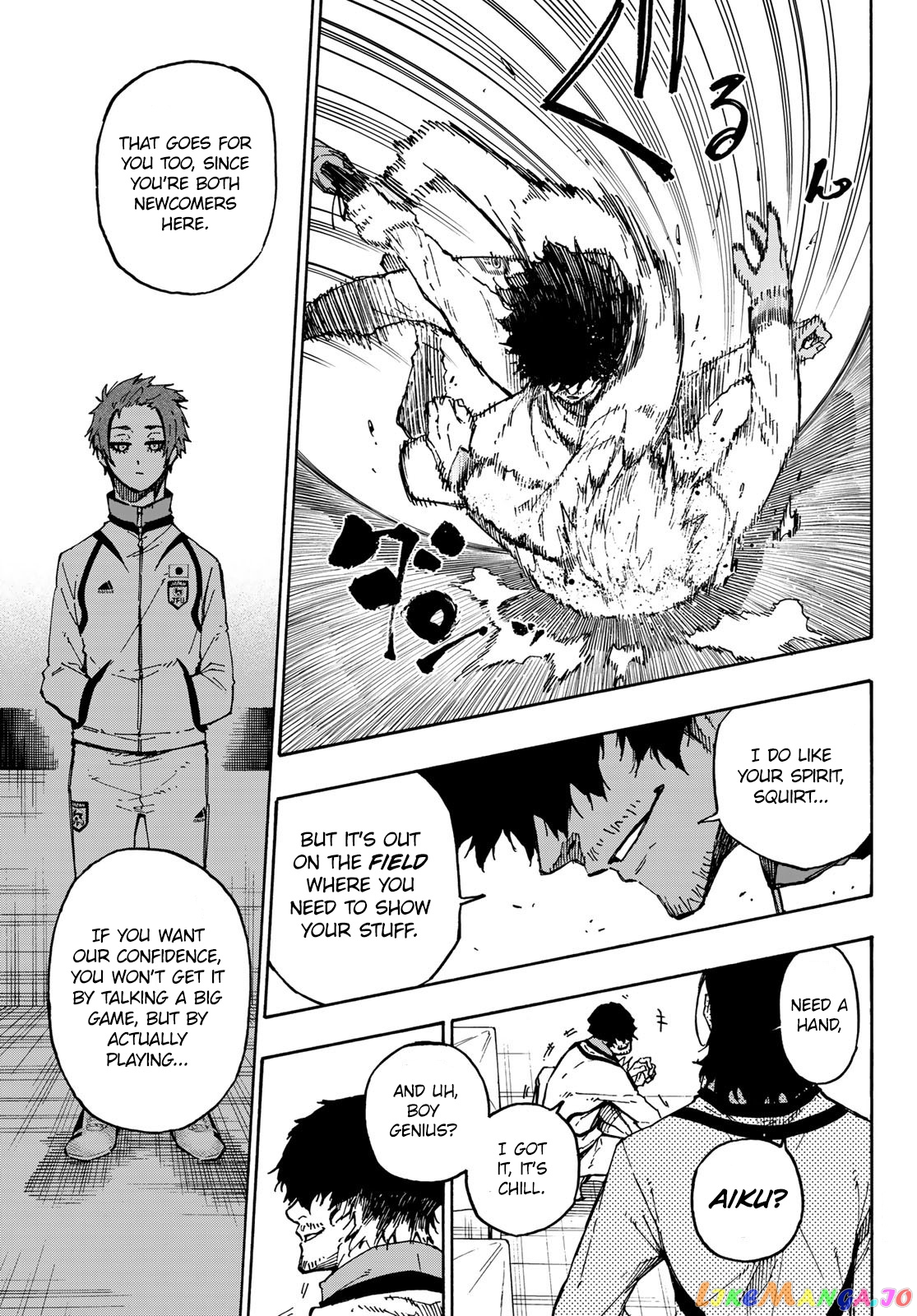 Blue Lock Chapter 110 - PAGE 8