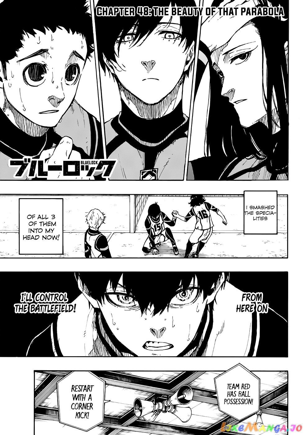 Blue Lock Chapter 48 - PAGE 0