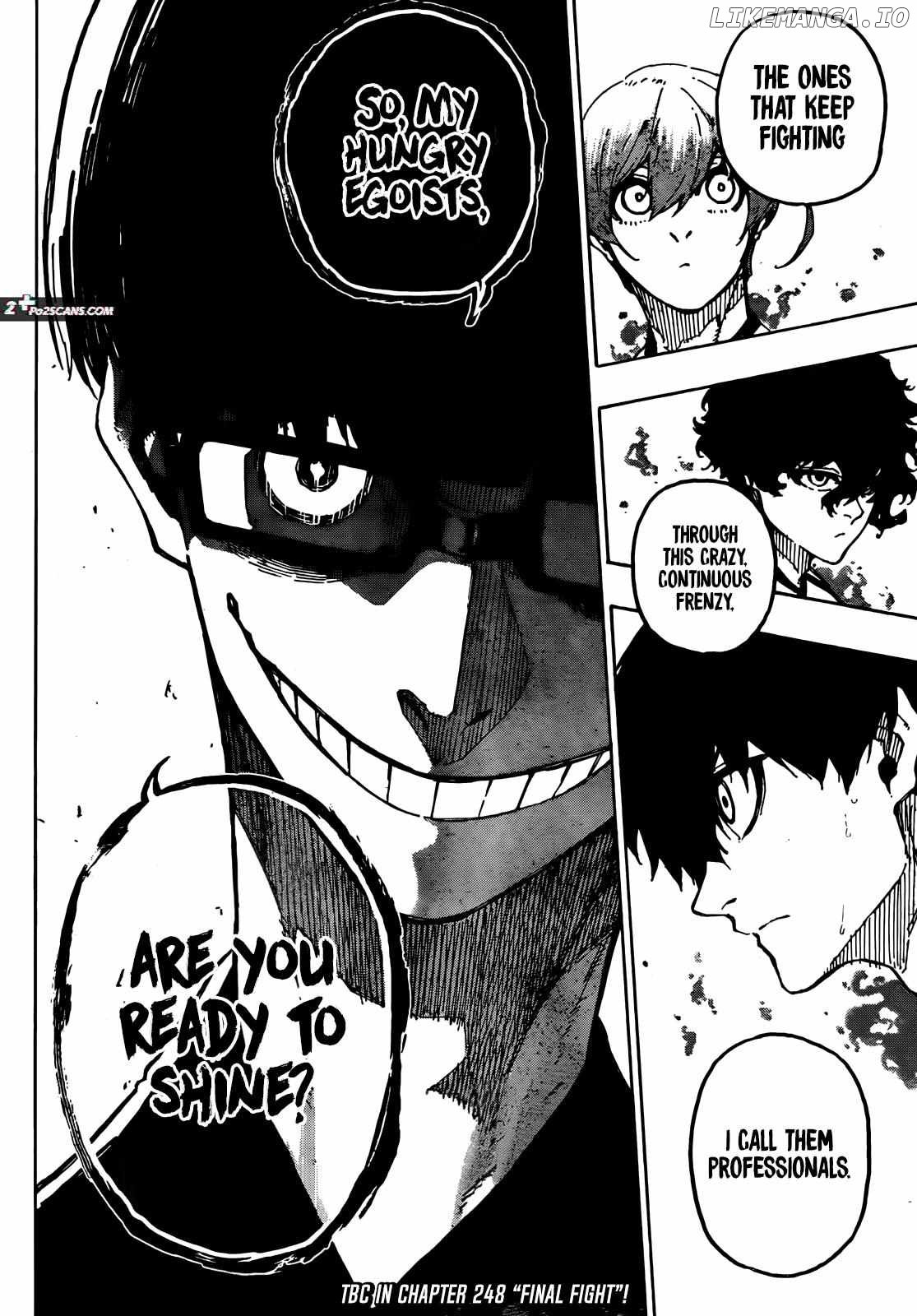 Blue Lock Chapter 247 - PAGE 16