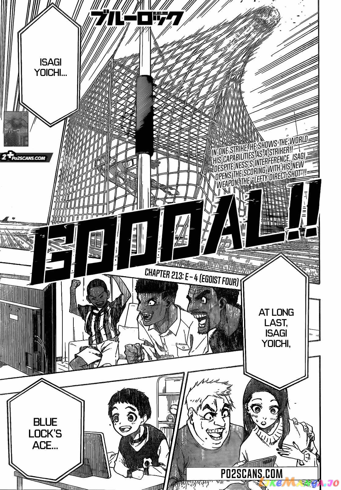 Blue Lock Chapter 213 - PAGE 1