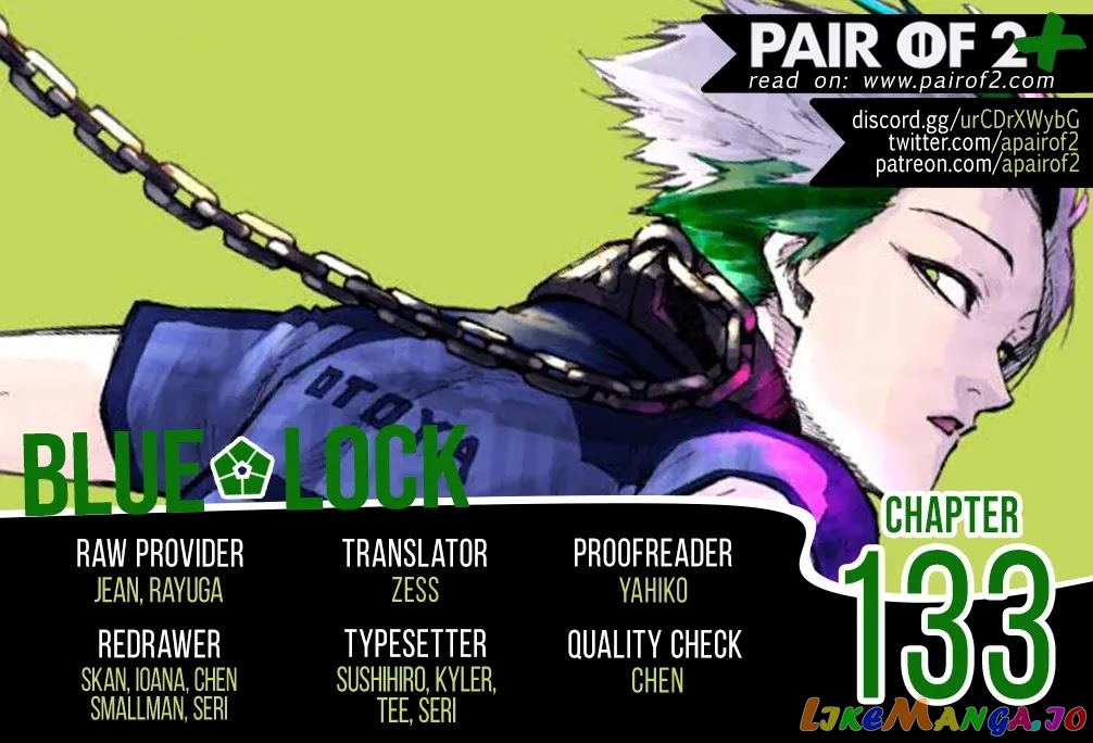 Blue Lock Chapter 133 - PAGE 1
