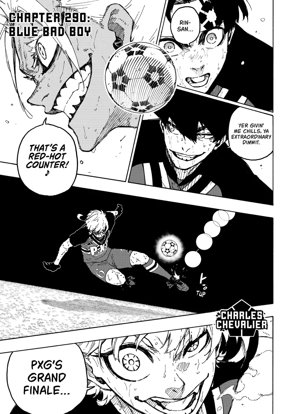 Blue Lock Chapter 290 - PAGE 0