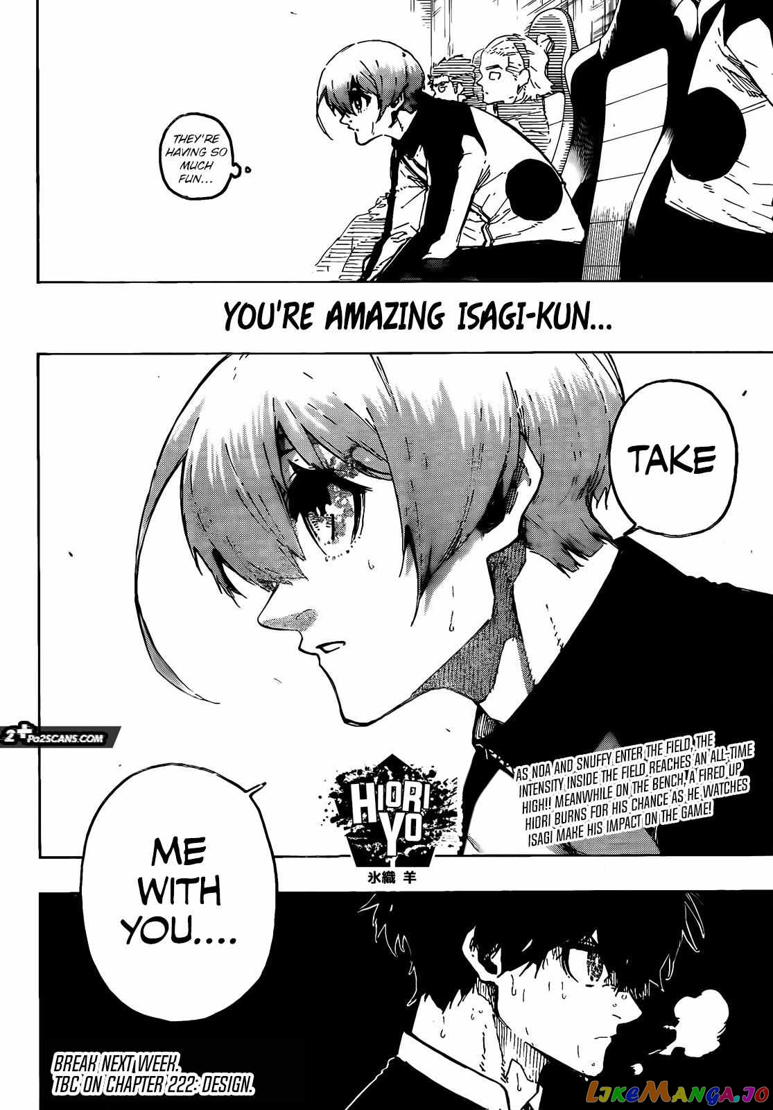 Blue Lock Chapter 221 - PAGE 18