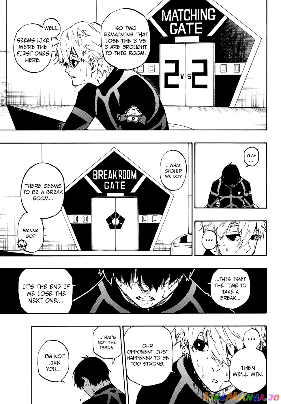 Blue Lock Chapter 49 - PAGE 8