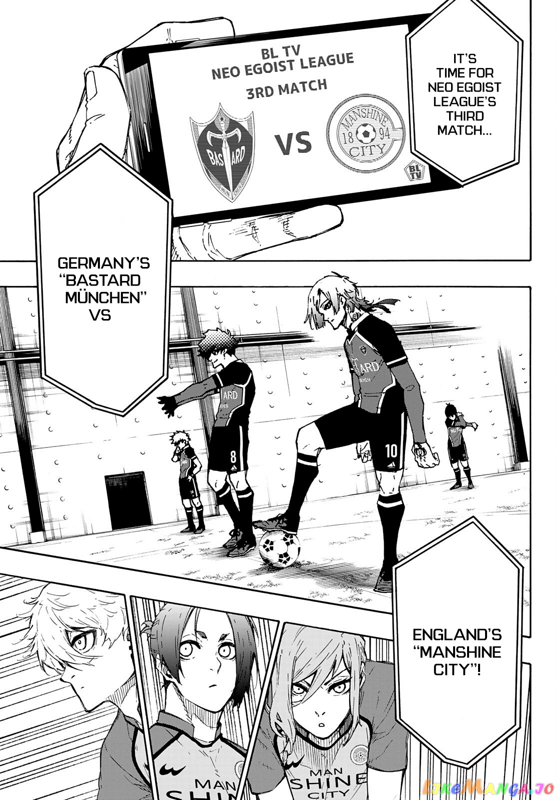 Blue Lock Chapter 174 - PAGE 3