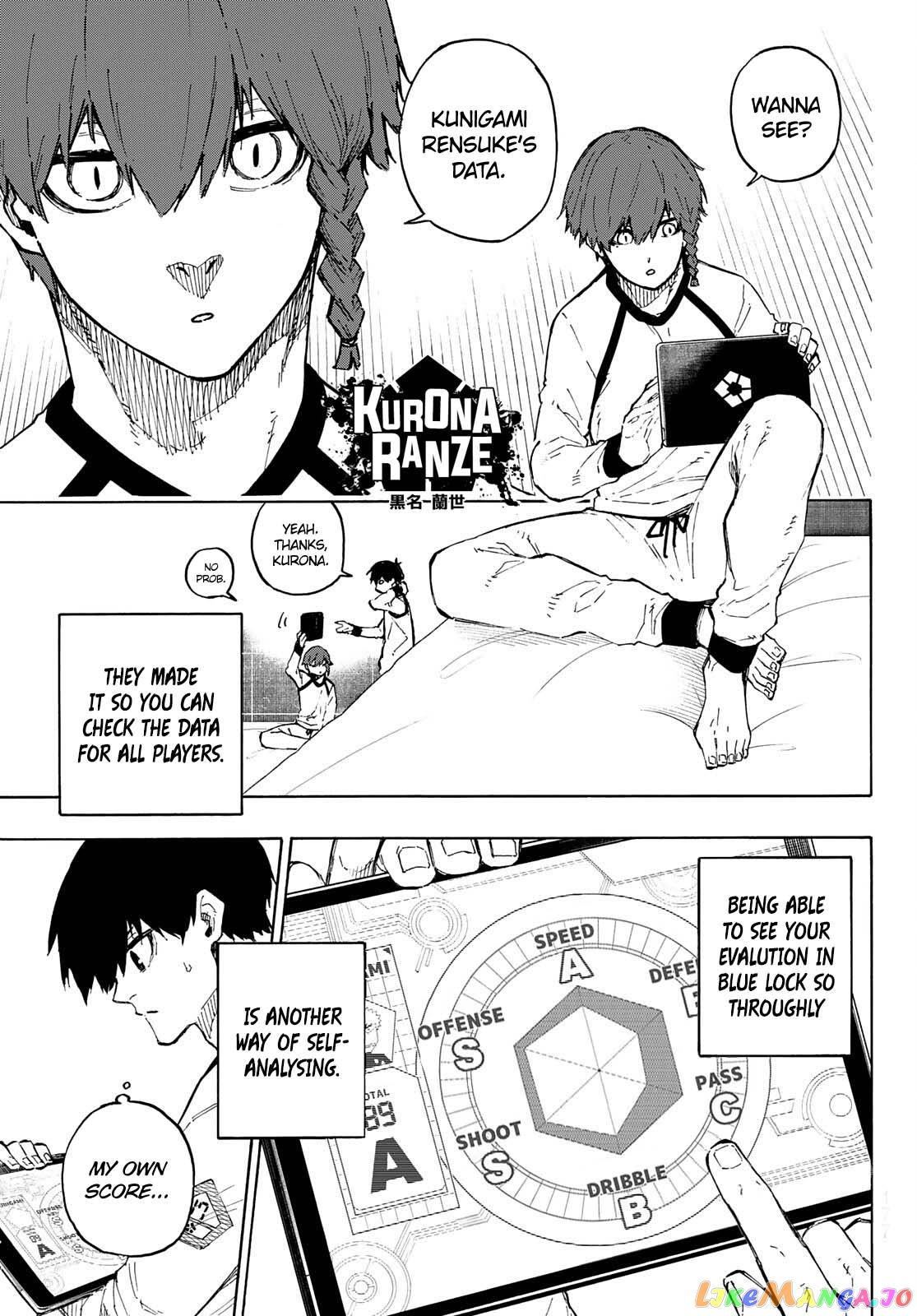 Blue Lock Chapter 158 - PAGE 1