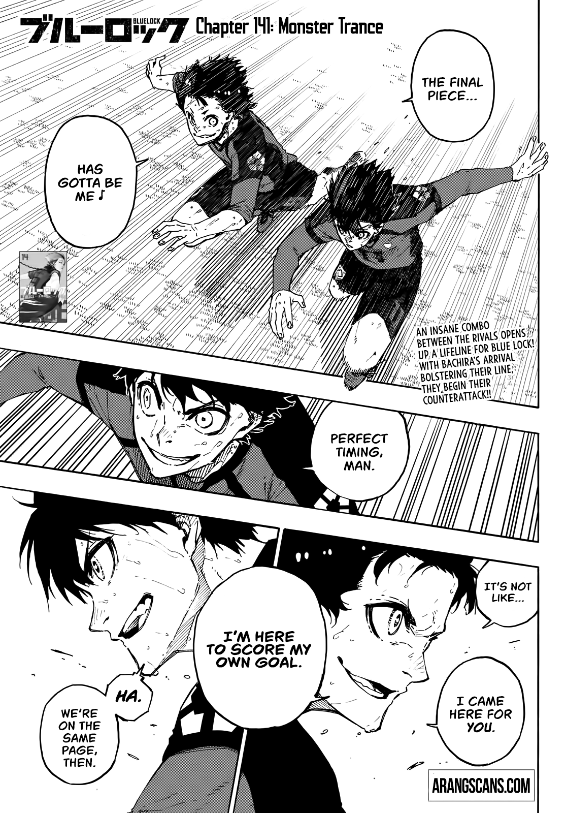 Blue Lock Chapter 141 - PAGE 1