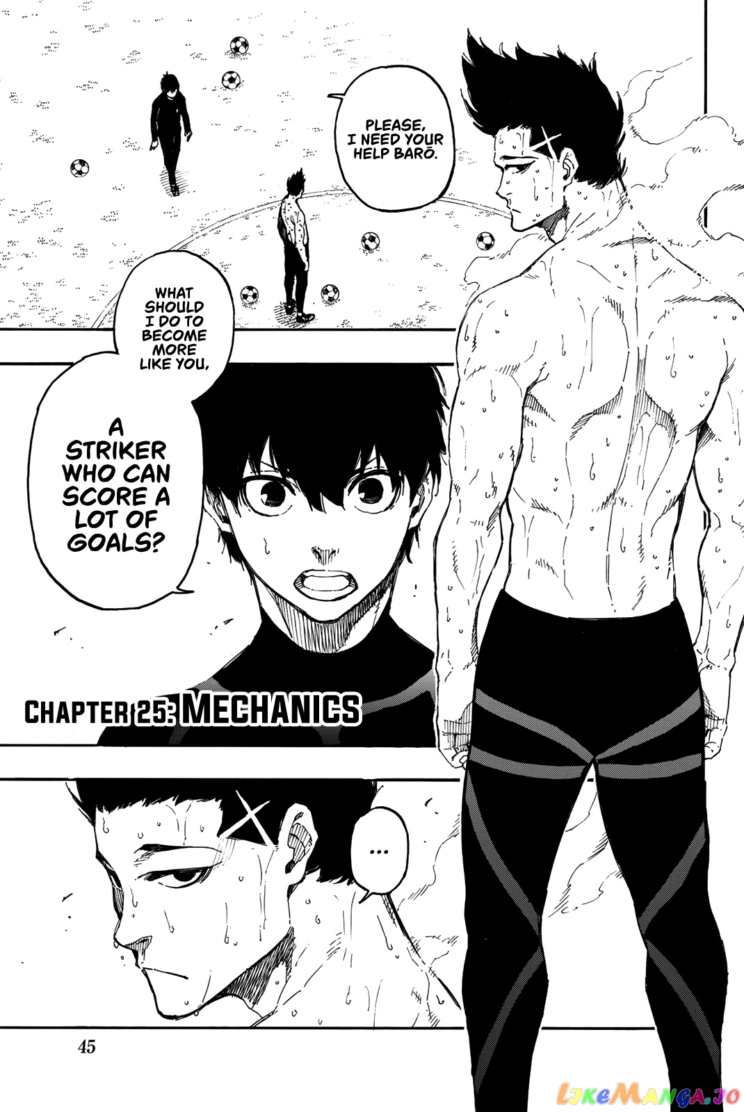 Blue Lock Chapter 25 - PAGE 1