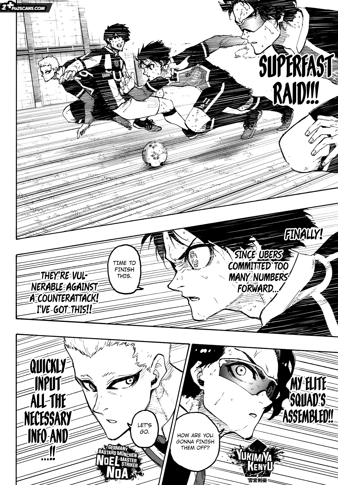 Blue Lock Chapter 225 - PAGE 9