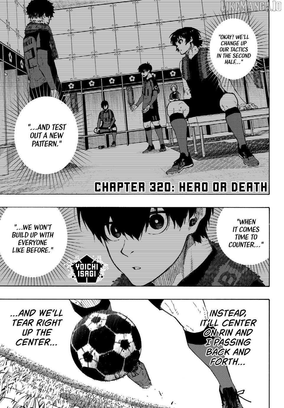 Blue Lock Chapter 320 - PAGE 0