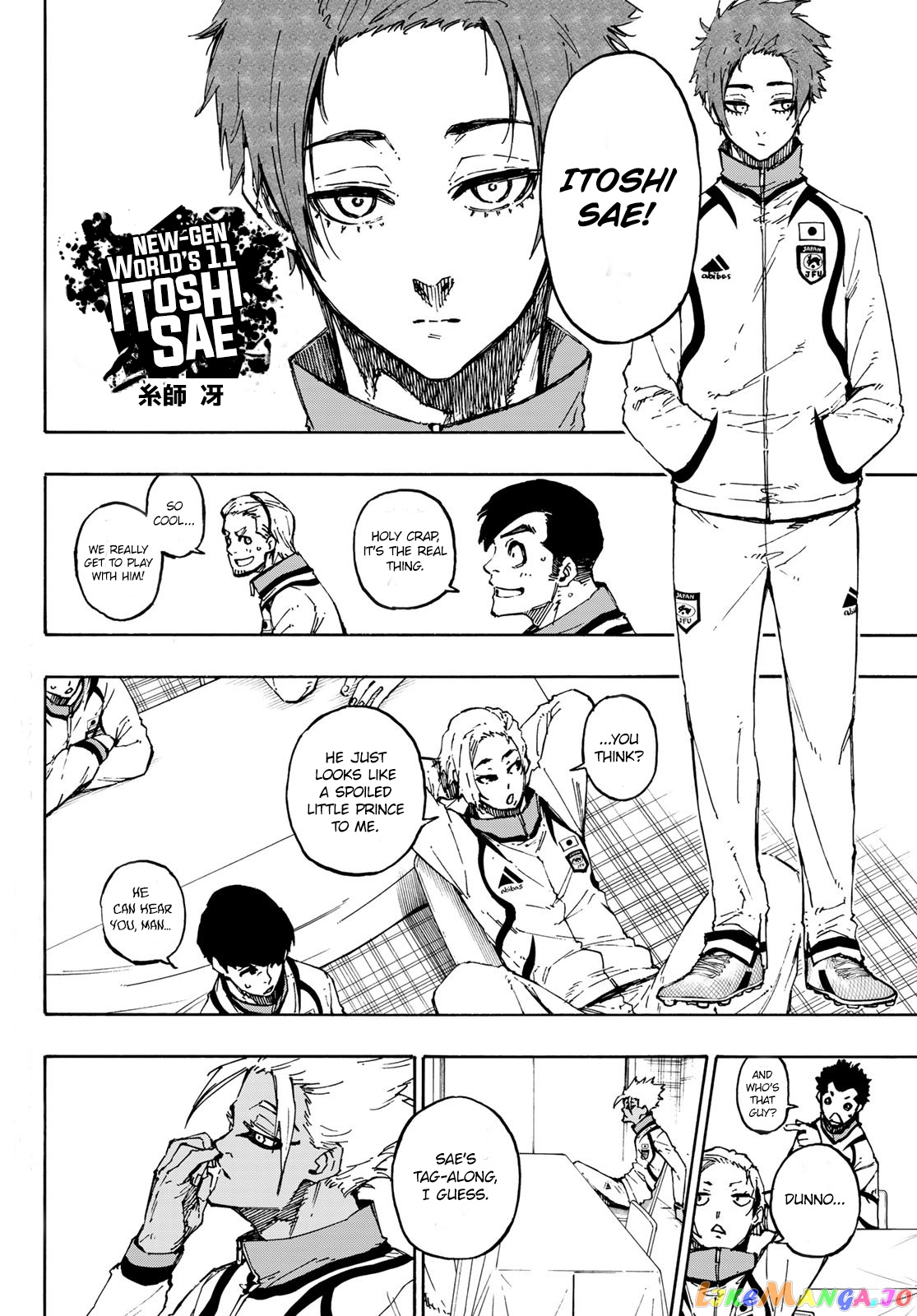 Blue Lock Chapter 110 - PAGE 1