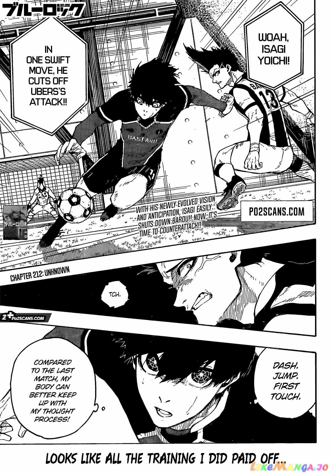 Blue Lock Chapter 212 - PAGE 1