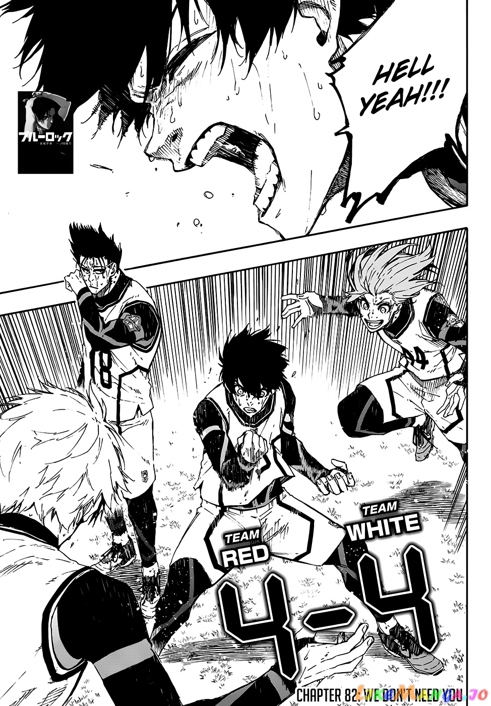 Blue Lock Chapter 82 - PAGE 0