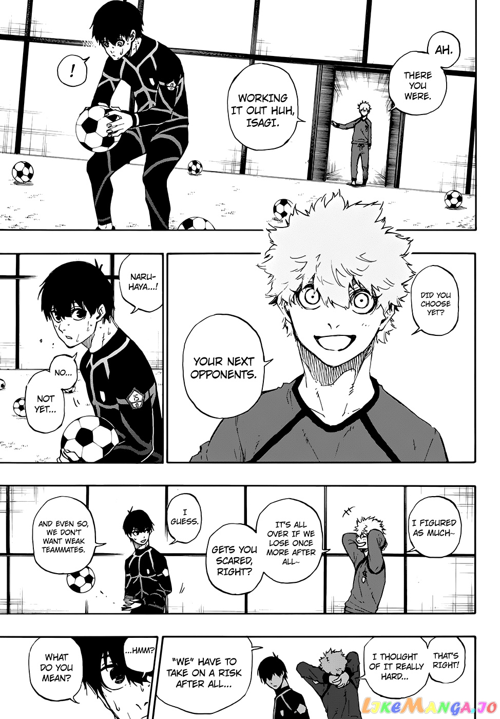 Blue Lock Chapter 50 - PAGE 14