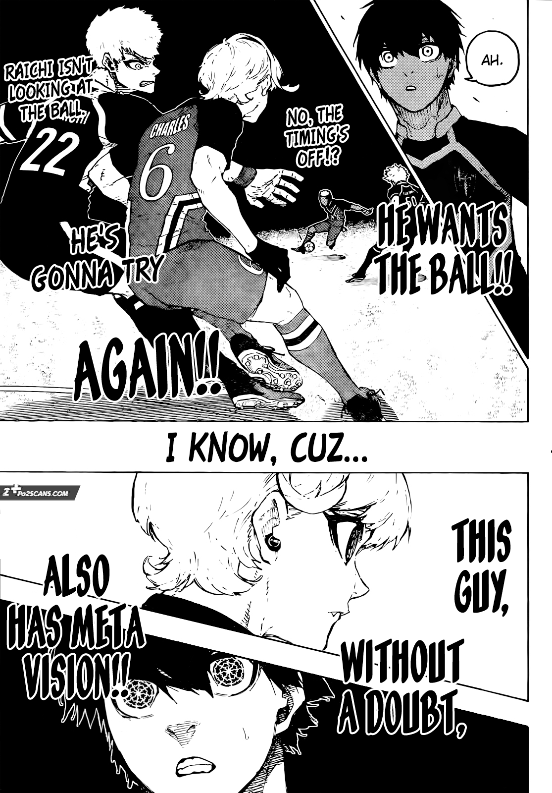 Blue Lock Chapter 250 - PAGE 5