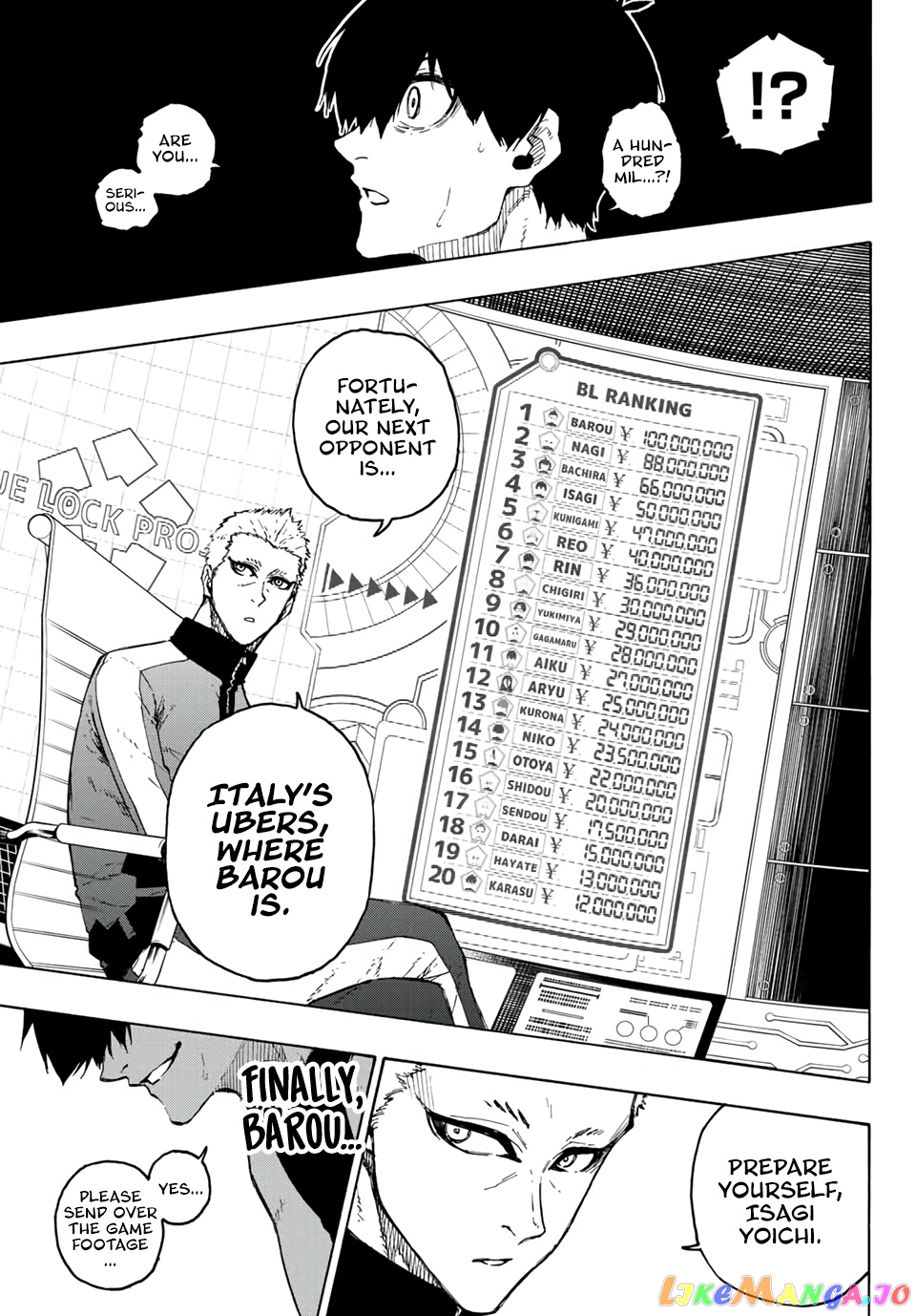 Blue Lock Chapter 204 - PAGE 19