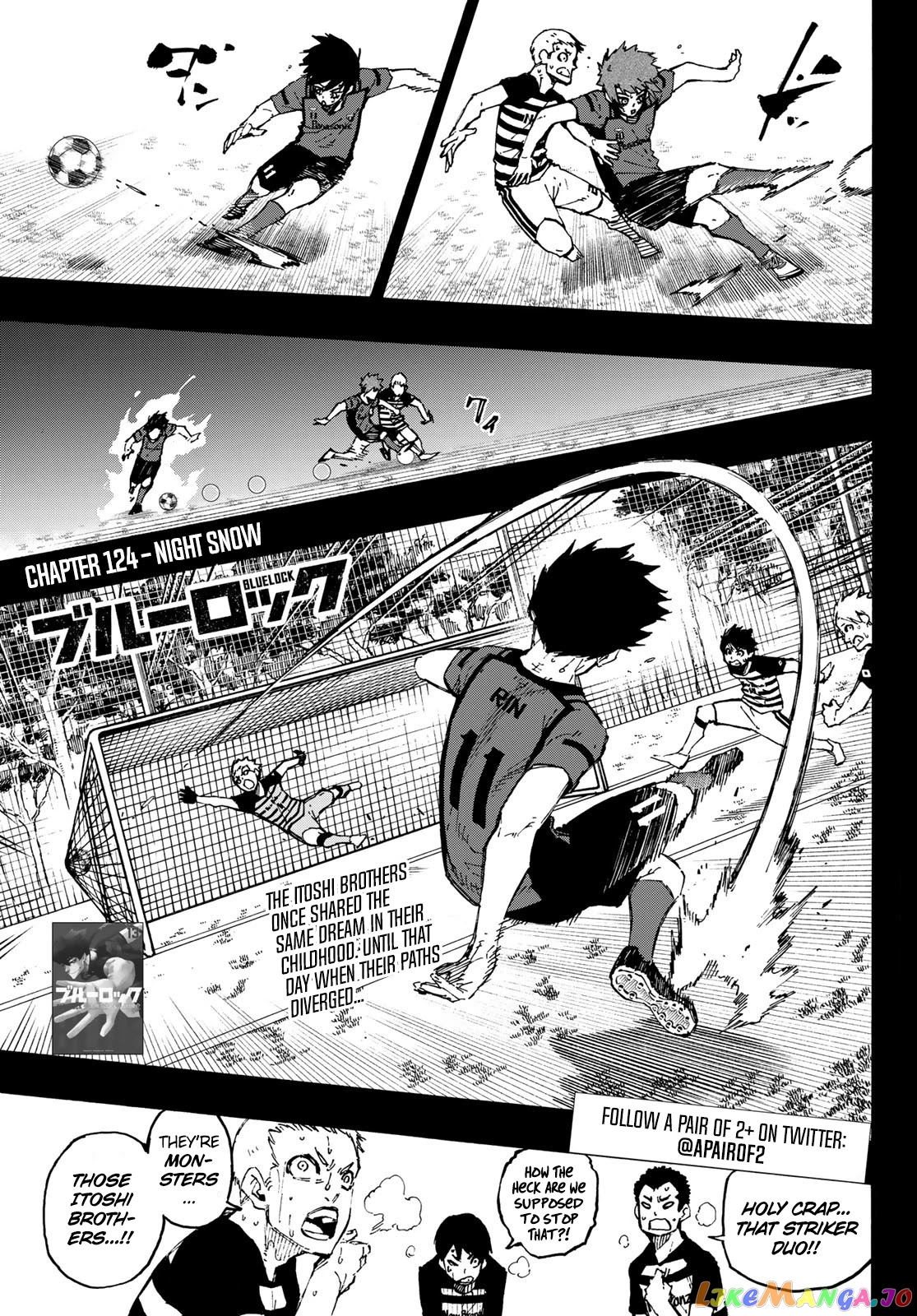 Blue Lock Chapter 124 - PAGE 0